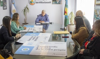 EL INTENDENTE RECIBI A BENEFICIARIOS DEL PROGRAMA PROCREAR